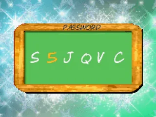 Password screen