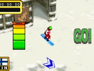 Starting in Snowboard slalom