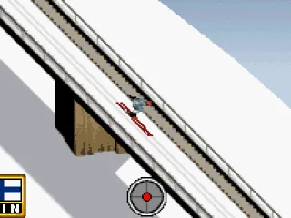 Take-off ramp in Ski Jump