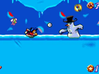 Duck to avoid snowballs