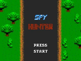 Spy Hunter - title screen.