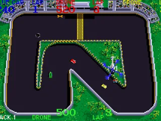 Super Sprint: Crashed and a new car is delivered