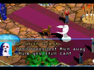 Intro - a ghost appears