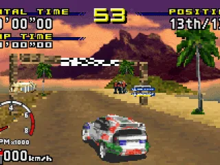 A Toyota Corolla before the race starts