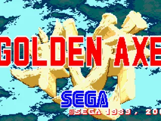 Golden Axe: Title Screen