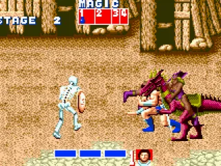 Golden Axe: Won't someone think of the skantaly clad amazon dragon riders!