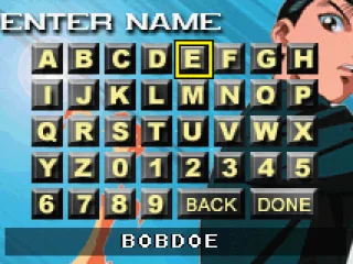 Naming Screen