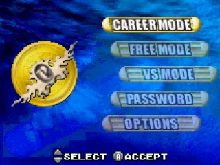 Main menu