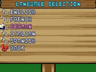 Language select