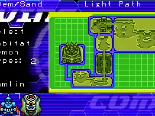 Looking at your map, you can see what demons are in each area you have visited