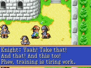 Talking to the knights