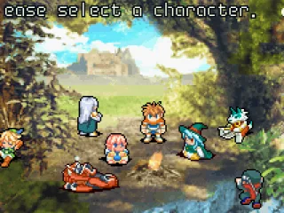 Choose from 8 different characters