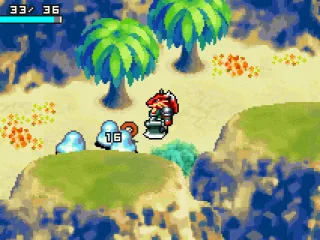 Battling some enemies in real-time