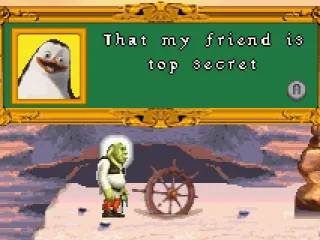 Cameos from other Dreamworks films explain the controls and game mechanics.