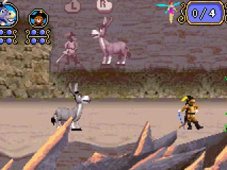 Controls are also explained by pictures in the background.