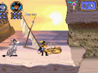 You do not control Shrek in each stage, but also Puss and Donkey simultaneously.