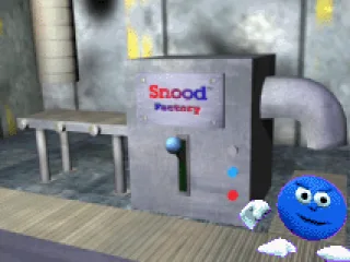 Your character has just been spit out of the Snood Factory