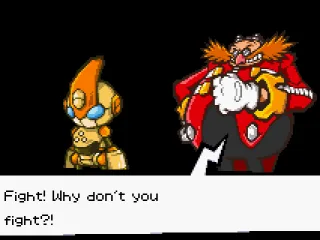 This little rusty robot is the star of this game