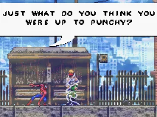 You get cinematics like this between levels.