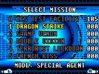 Then choose your mission as either a normal agent or a special agent