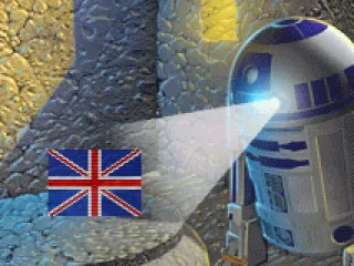 Language selection menu.