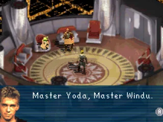 Anakin gets a task from Yoda and Windu