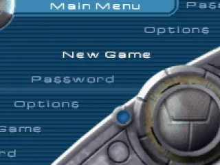 Main menu