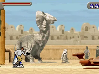 With R2D2 in the town