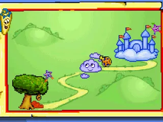 Part of the world map