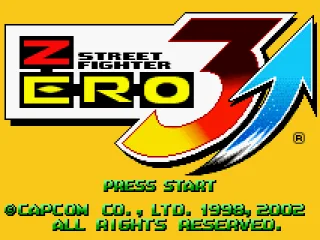 Japanese title screen