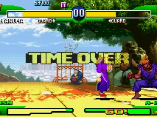 Sometimes, the TIME OVER is the ONLY way to win a match.