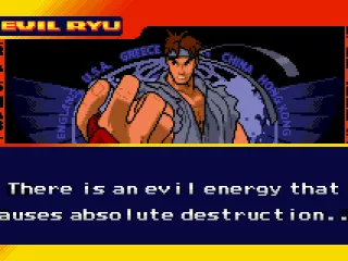 This screen shows some informations about your fighter.