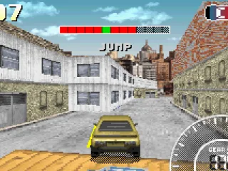 Jumping through the air