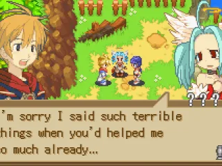 An interesting twist to the devil girl is that she has a good side as well