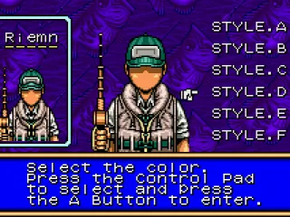 There are several outfits available.