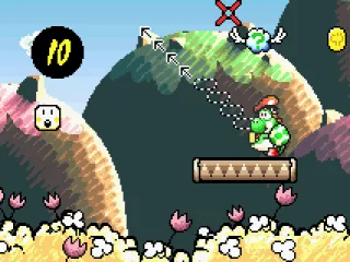 After making eggs, he can then throw them.