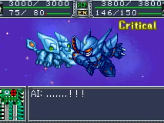 Elzam destroying an alien ship!