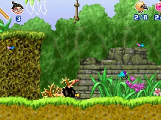 I took too much damage and lost a life...