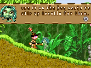 When you meet Floras, she gives you warning about how to stop an enemy.