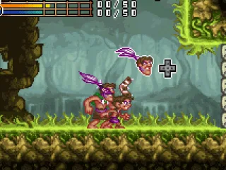 Signs explain the game mechanics.