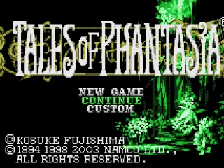Title screen