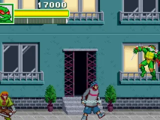 Fighting street punks.