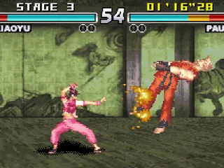 Xiaoyu hitting Paul.