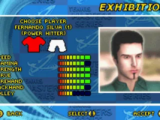 One of the tennis players