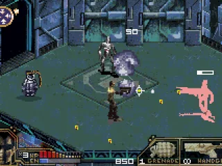 Fighting through a Skynet factory.