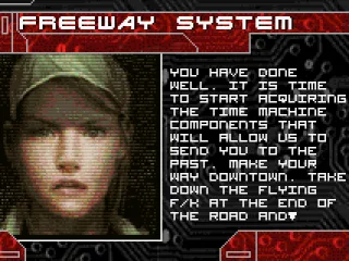 Kate sets up each mission.