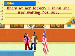 One of Raven's friends tells you where one of Raven's OTHER friends are.