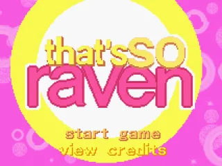 Title screen...it's...pink.