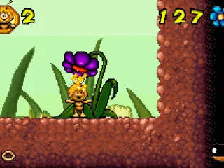 Maja finished a level