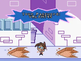 Finished level, got password